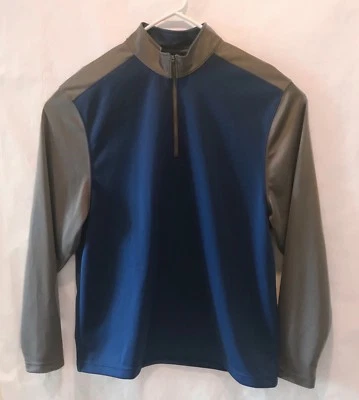 Camisa de Golf Jos A Banks Para Hombres Leadbetter Dos Tonos Azul Gris Talla US XL Foto 1 de 4