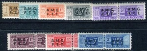 MARCAS DE PAQUETE TRIEST A 1947 1-4,6-9 ** NUEVO SIN USAR PARES IMPECABLES (F6972 - Imagen 1 de 2