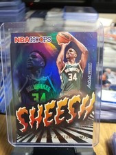 Giannis Antetokounmpo Artist Proof Holo /25 Sheesh Insert Bucks NBA Basketball