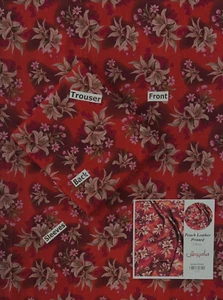 RED Ladies Salwaar Kameez 2 Piece Suit Asian Dhanak-Elegant Design, Comfortable - Picture 1 of 3