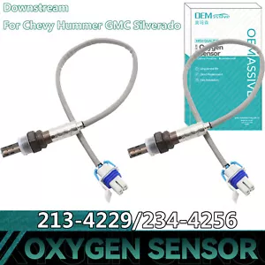 Sensor de oxígeno O2 aguas abajo 2 piezas para camioneta Chevy Hummer GMC Silverado 213-4229 - Imagen 1 de 11