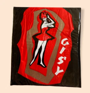 Superbe Paire de Bas Nylon Vintage - Gisy - Made in Italy - Taille 8 1/2 - Foto 1 di 5