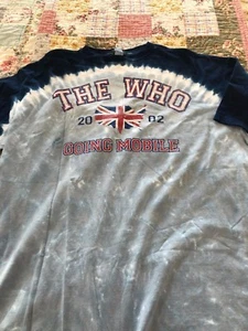 THE WHO, Going Mobile, tie dye t shirt, XXL - Picture 1 of 2