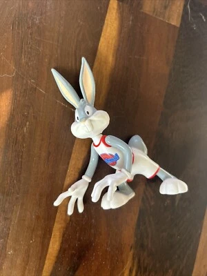 Vintage 1996 Space Jam Looney Tunes Bugs Bunny Playmates Figure - Image 1 of 4