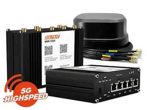 Router WiFi SELFSAT MWR 5550 5G Cat 20 hasta 3,3 Gbps incl. antena SATCO 5G - Imagen 1 de 11