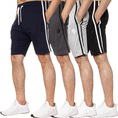 Enzo Mens Shorts Lounge Pyjama Bottoms Sleep Wear Gym Jersey Night PJ Half Pants - Image 1 of 4