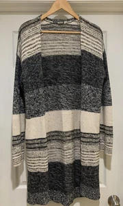 Gap Womens Open Knit Striped Cardigan. Size Medium $98 Multi-color - Picture 1 of 6