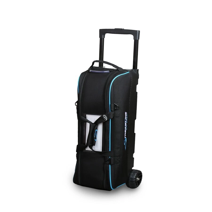 Storm Streamline Inline Tour Black/Blue 3 Ball Roller Bowling Bag - Image 1 of 1