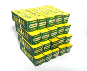 20 LOT Rogers 6AF4 6AF4A NOS radio audio amplifier tubes valves 6DZ4 1957 NIB - Bild 1 von 2
