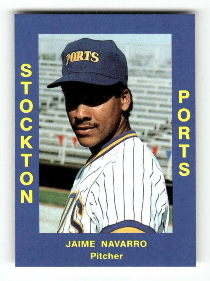 1988 Cal League Stockton Ports 182 Jaime Navarro BXCP31 - Image 1 of 2