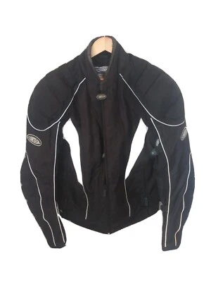 Coat Jacket Motorcycle Cortech FSX Men's LG Large L 44 Black Some Flaws@  - Image 1 of 4