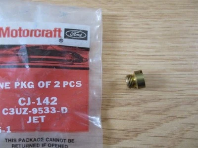 Carburador Ford Econoline 1963 64 jet principal CJ-142 C3UZ-9533-D Ford 1100 1bbl Foto 1 de 2