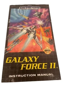 Galaxy Force II 2 (1992) Sega Genesis - Manual Only - Picture 1 of 2