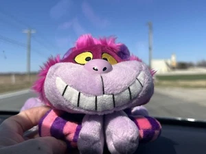 Disney Store Alice in Wonderland Cheshire Cat Plush Stuffed Animal 9” Pink Soft - Picture 1 of 9