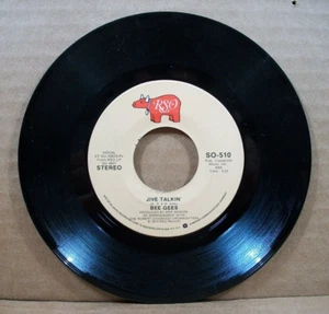 Bee Gees - Jive Talkin'/Wind Of Change (45 RPM, 1975, Rso) - Imagen 1 de 5