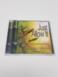 Just Allow It Mini Meditations By Walsh & Mccarty CD New - Picture 1 of 2