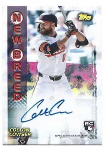 2024 TOPPS ARCHIVES COLTON COWSER NEW BREED RC AUTO AUTOGRAPH #99NBA-CC ORIOLES - Picture 1 of 2