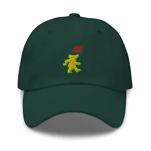 Funny Dancing Bear Dad Hat Augusta Cap Golf Hat Masters Birthday Gift - Picture 1 of 10
