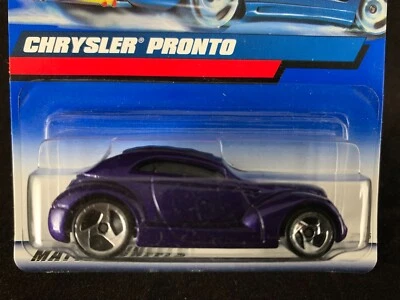 Hot Wheels 2000 - #150 - Chrysler Pronto - llantas direccionales de 3 vías - nuevas Foto 1 de 4