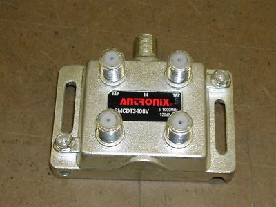 Antronix CMCDT34XXV 4 Port 1GHz Signal Distribution-Tap Various DB Values - Image 1 of 4