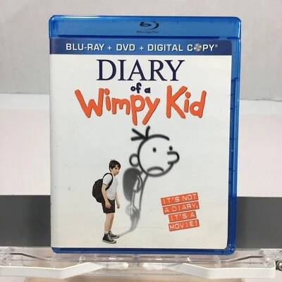 Diary of a Wimpy Kid Blu-ray Movie 2010 Zachary Gordon Robert Capron - Image 1 of 4