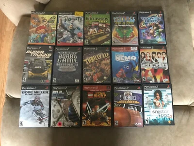 Lote de juegos Ps2 (15) Disney Arcade Nickelodeon Sing It And More todo completo Foto 1 de 4