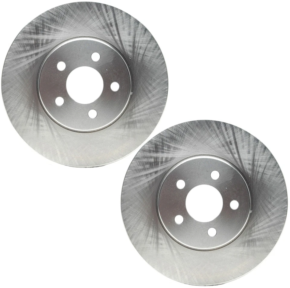 Pair Set of 2 Vented Front Disc Brake Rotors ACDelco For Plymouth Dodge Chrysler - Image 1 of 1