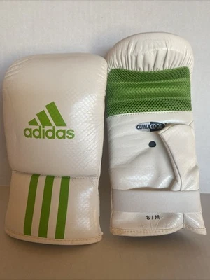 Adidas Performance Response Bolsa de Boxeo Guantes S/M Blanco/Verde PU3G Innovación Foto 1 de 4
