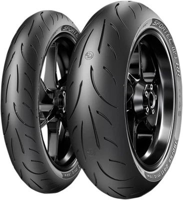Metzeler Sportec M9 RR Supersport Rear Tire - 200/55ZR17 Motorcycle Street Bike - Image 1 of 3