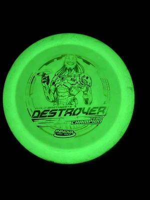 Innova | Destroyer | Glow Star | 2020 Philo Brathwait Team Champion | 170g - Image 1 of 4