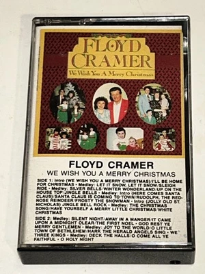 Floyd Cramer We Wish You a Merry Christmas Cassette 1C Foto 1 de 3