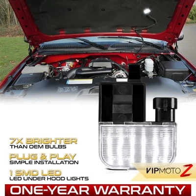 LED Underhood Courtesy Light For Silverado Suburban Tahoe Trailblazer Avalanche - Imagem 1 de 4