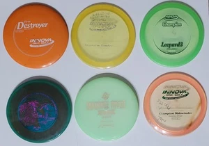Lote de 6 discos de golf disco volador Innova & Prodigy, que brillan en la oscuridad río Maumee - Imagen 1 de 16