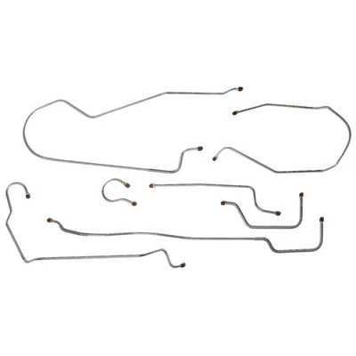 Brake Line Kit Complete Tubes 2wd 1/2 Ton Short Bed 1937 Chevrolet GMC Truck OE - Image 1 of 4