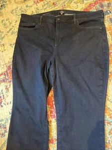 NYDJ Marilyn Straight Lift Tuck 20W Dark Blue Jeans - Bild 1 von 11