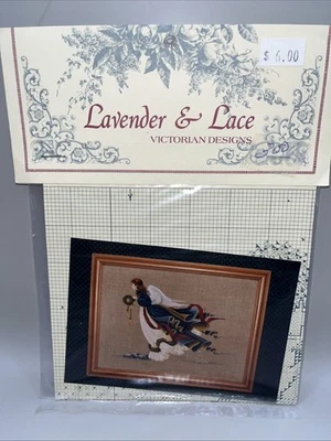Lavender & Lace Cross Stitch Pattern “The Second Angel Of Freedom” L&L10 NEW - Image 1 of 2