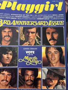 PLAYGIRL MAGAZINE  * JUNE 1976 * 3RD ANNIVERSARY ISSUE * wow - Picture 1 of 1