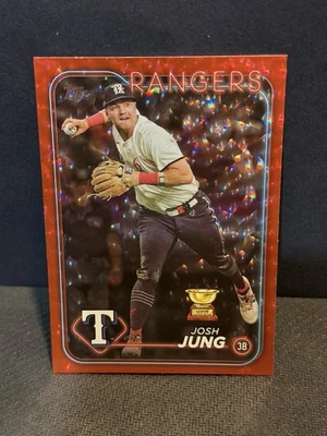 2024 Topps Series 2 - Josh Jung #620 Red Foil /199 - Image 1 of 3