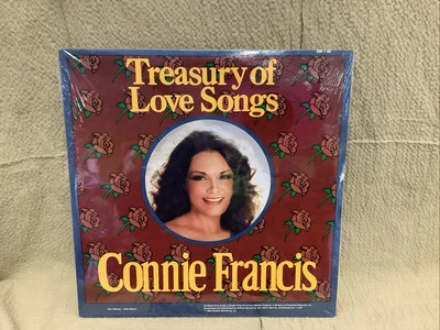 NEW/SEALED-Connie Francis-Treasury of Love Songs-Sentimental Favorites Vinyl LP - Image 1 of 3