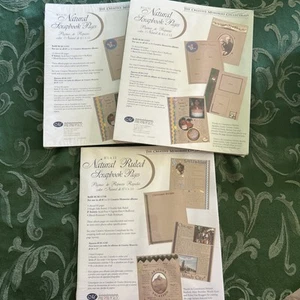 2 NEW Creative Memories 8 1/2x11 Natural Scrapbook Refills RCM-11NR & RCM-11NT - Picture 1 of 7