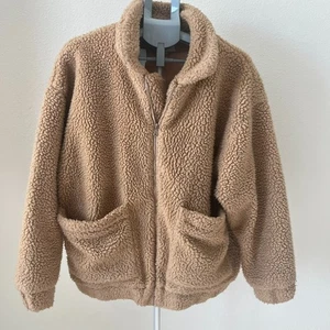 I. AM. GIA. Pixie Teddy Oversized Chore Coat Sherpa Jacket In Camel Brown Small - Picture 1 of 8