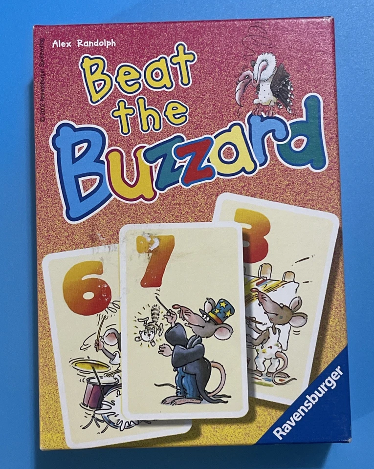 VTG Ravensburger “Beat The Buzzard” Card Game Complete w/ Sealed Cards! 2002 - Image 1 of 3