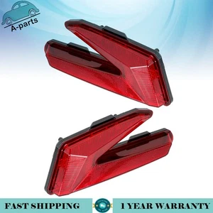 Left & Right LED Brake Tail Lights Red for Can Am Maverick X3 R Turbo 2017-2021 - Picture 1 of 10