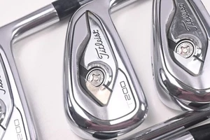 Titleist T200 2019 Irons / 4-PW / Regular Flex AMT Black R300 Shafts - Picture 1 of 7
