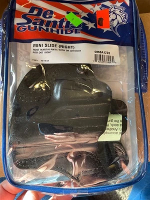 Desantis Gunhide Mini Slide, Des 086ba1zz0 Mini Slide Rh Rostm Negro Foto 1 de 4