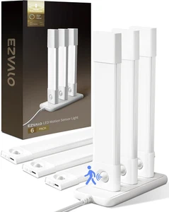 30 LED Closet Light with Charging Station, Rechargeable under Cabinet Lighting, - Picture 1 of 12