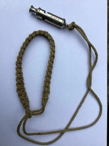 The Acme City Vintage Whistle 3 5/8 Inch Long & lanyard retro - Picture 1 of 8
