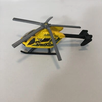 2009 Matchbox Sky Busters Metal AirBlade Air Taxi Yellow - Image 1 of 4