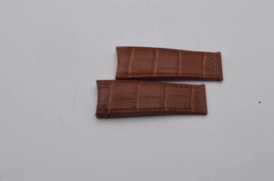 Pulsera de Cuero Corum 24mm Corum Burbuja Hombres Nueva para Cierre Plegable Marrón 2 Foto 1 de 2