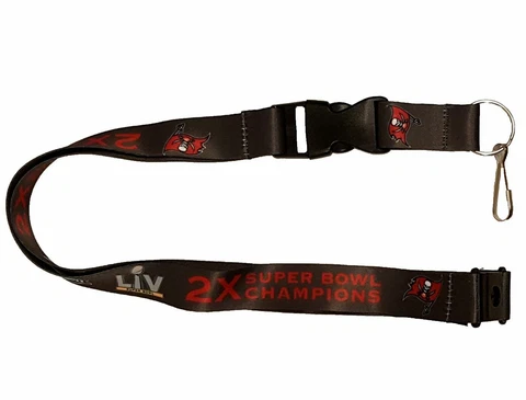 Tampa Bay Buccaneers Lanyard Dynasty Breakaway Clip Key Chain Cover